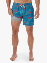 Thumbnail 8 of teal-birds-of-paradise-inseam-6