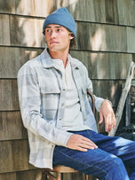 Thumbnail 8 of Dunewood Flannel | Heather Grey Buffalo Check