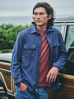 Thumbnail 6 of Dunewood Flannel | Navy Twill